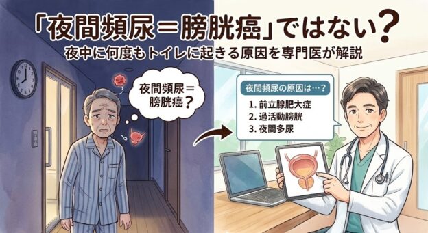 「夜間頻尿＝膀胱癌」ではない？夜中に何度もトイレに起きる原因を専門医が解説